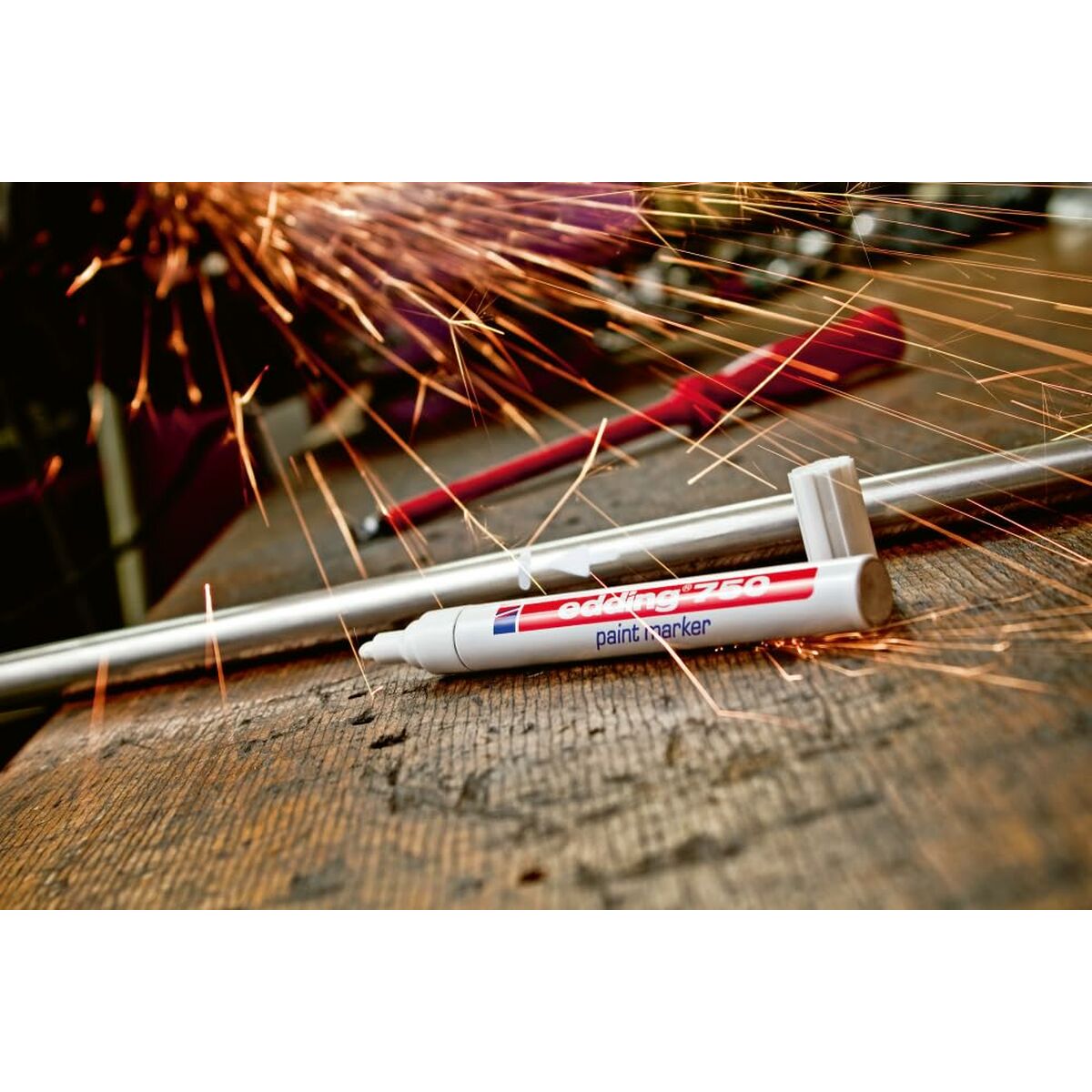 Rotulador Edding 750-49 Blanco