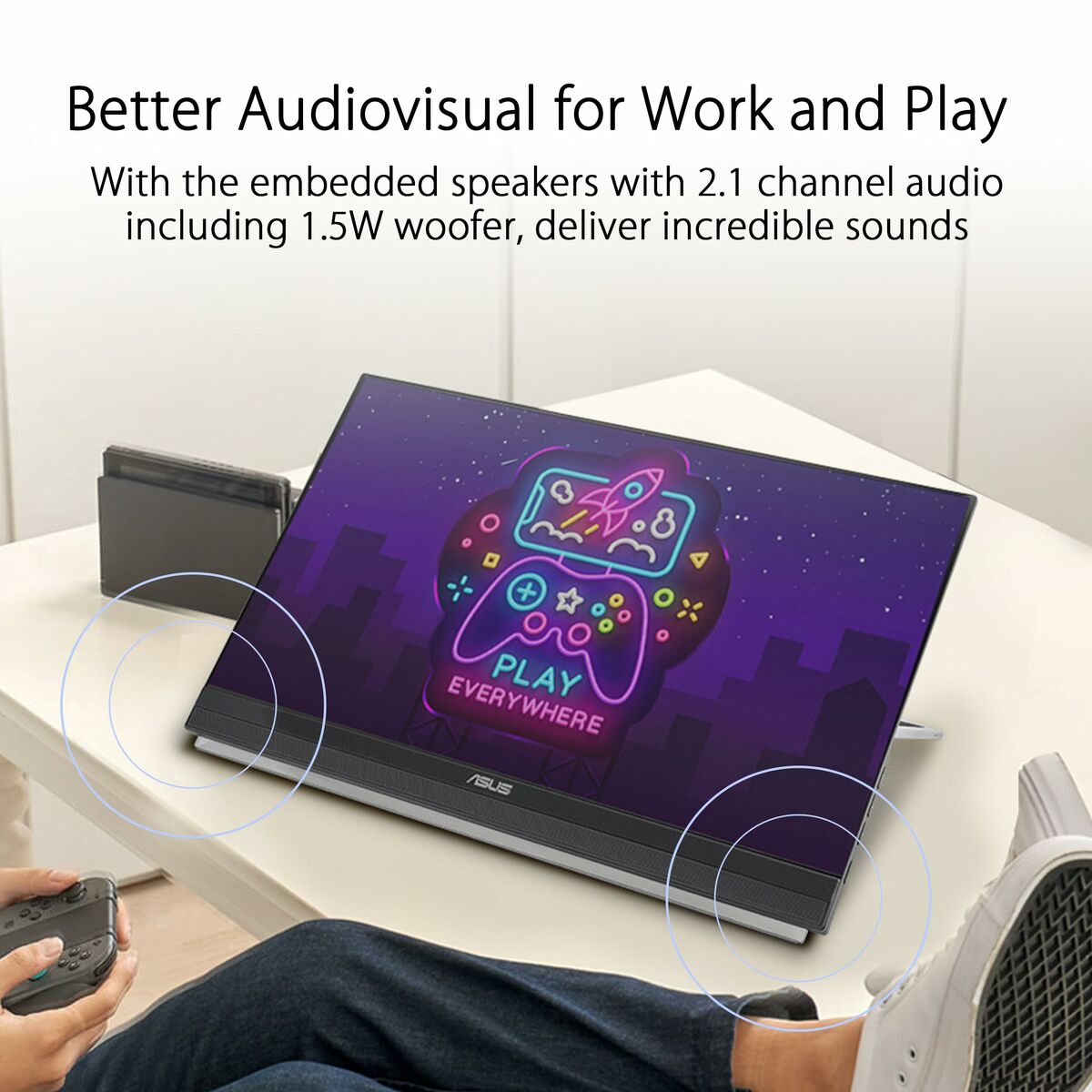 Monitor Asus 90LM08S5-B01A70 21,5" Full HD