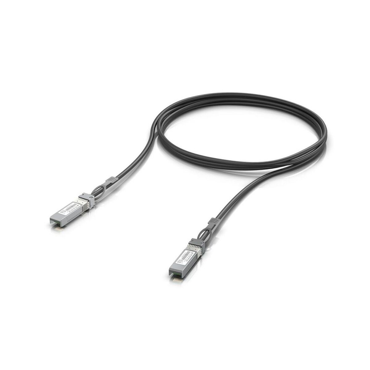 Cable Red SFP+ UBIQUITI UACC-DAC-SFP10-3M Negro