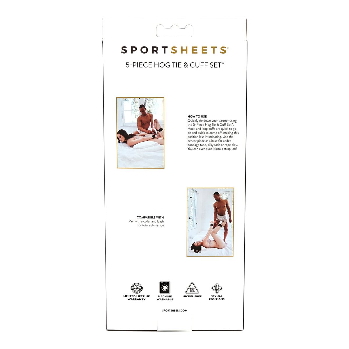 Set Erótico de Esposas Sportsheets