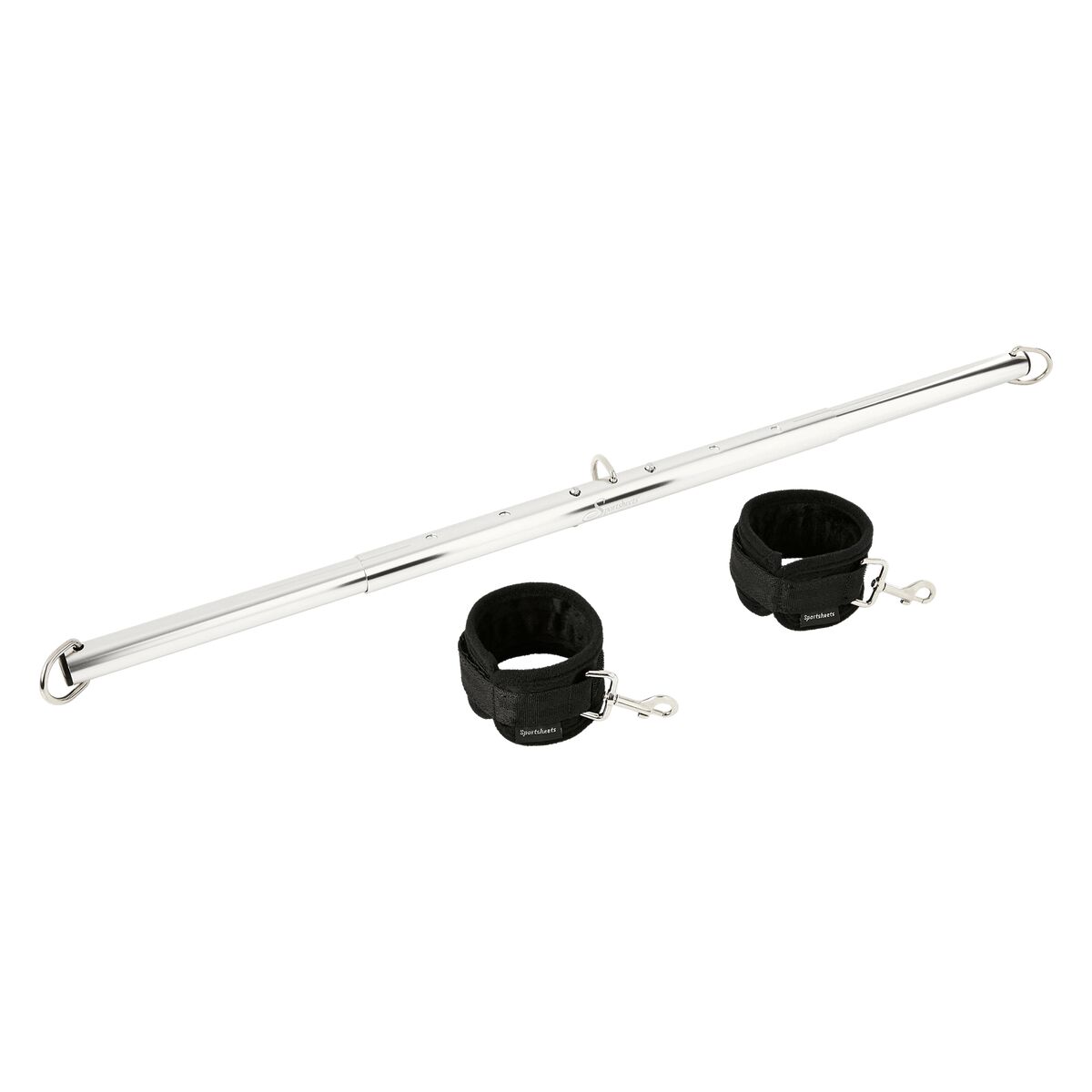 Barrote y Esposas Extensibles Spreader Sportsheets