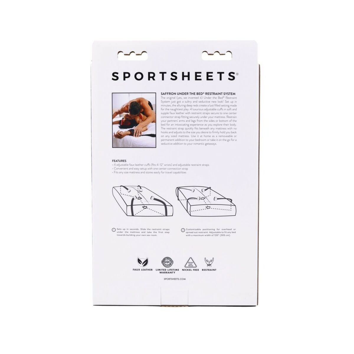 Abrazaderas para Bondage Sportsheets