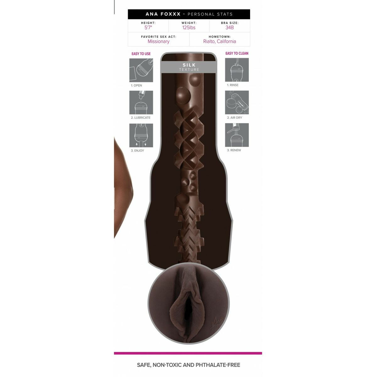 Masturbador Fleshlight ANA FOXXX