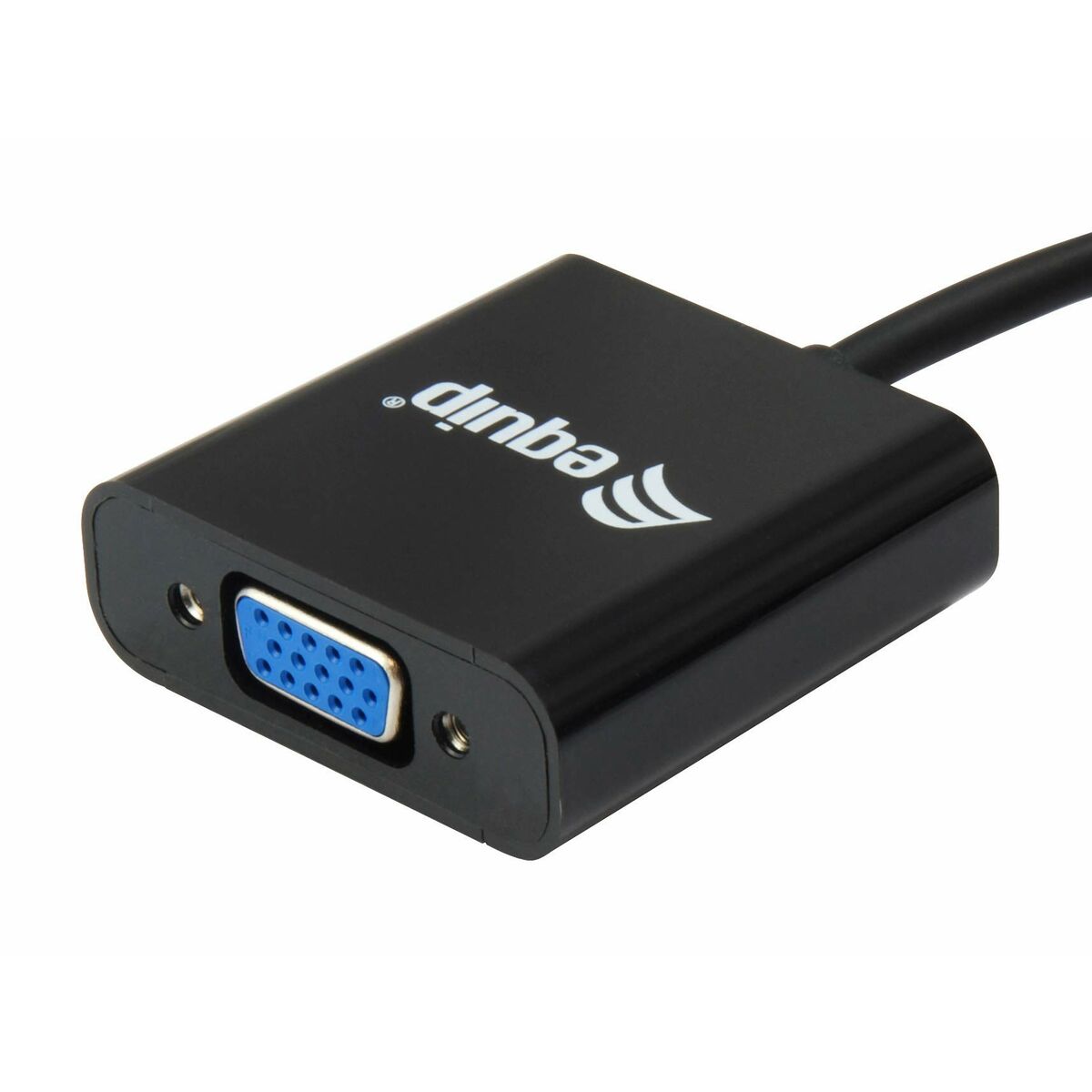 Adaptador DisplayPort a VGA Equip 133435 Negro 15 cm