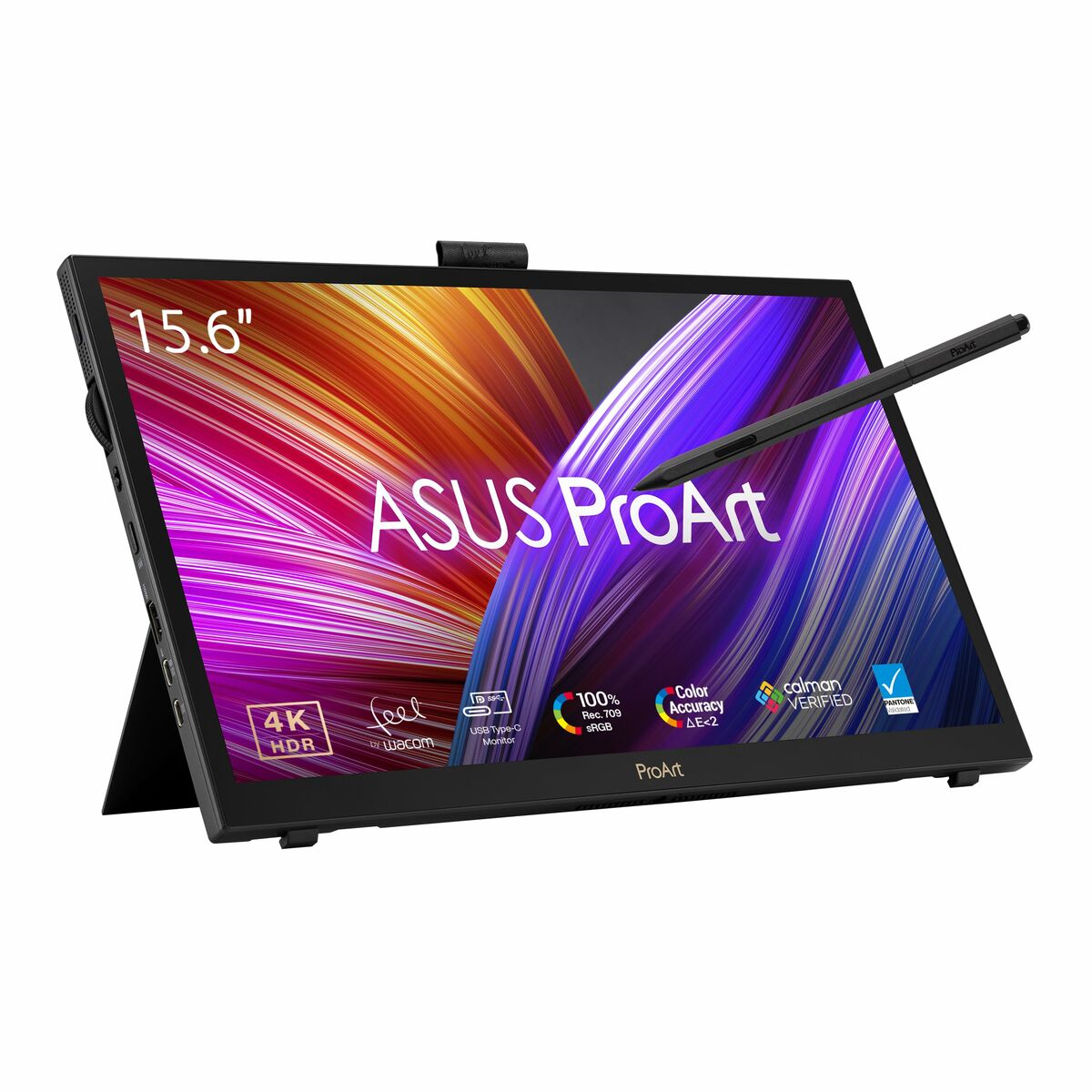 Pantalla Táctil Interactiva Asus 90LM0711-B01I70 4K Ultra HD 15,6"