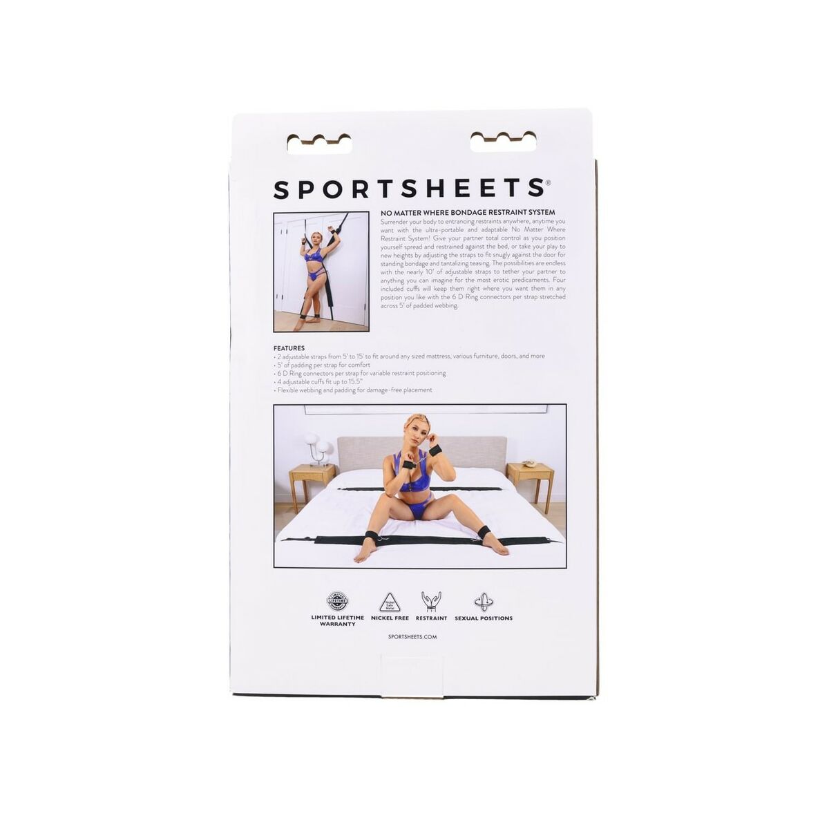 Abrazaderas para Bondage Sportsheets