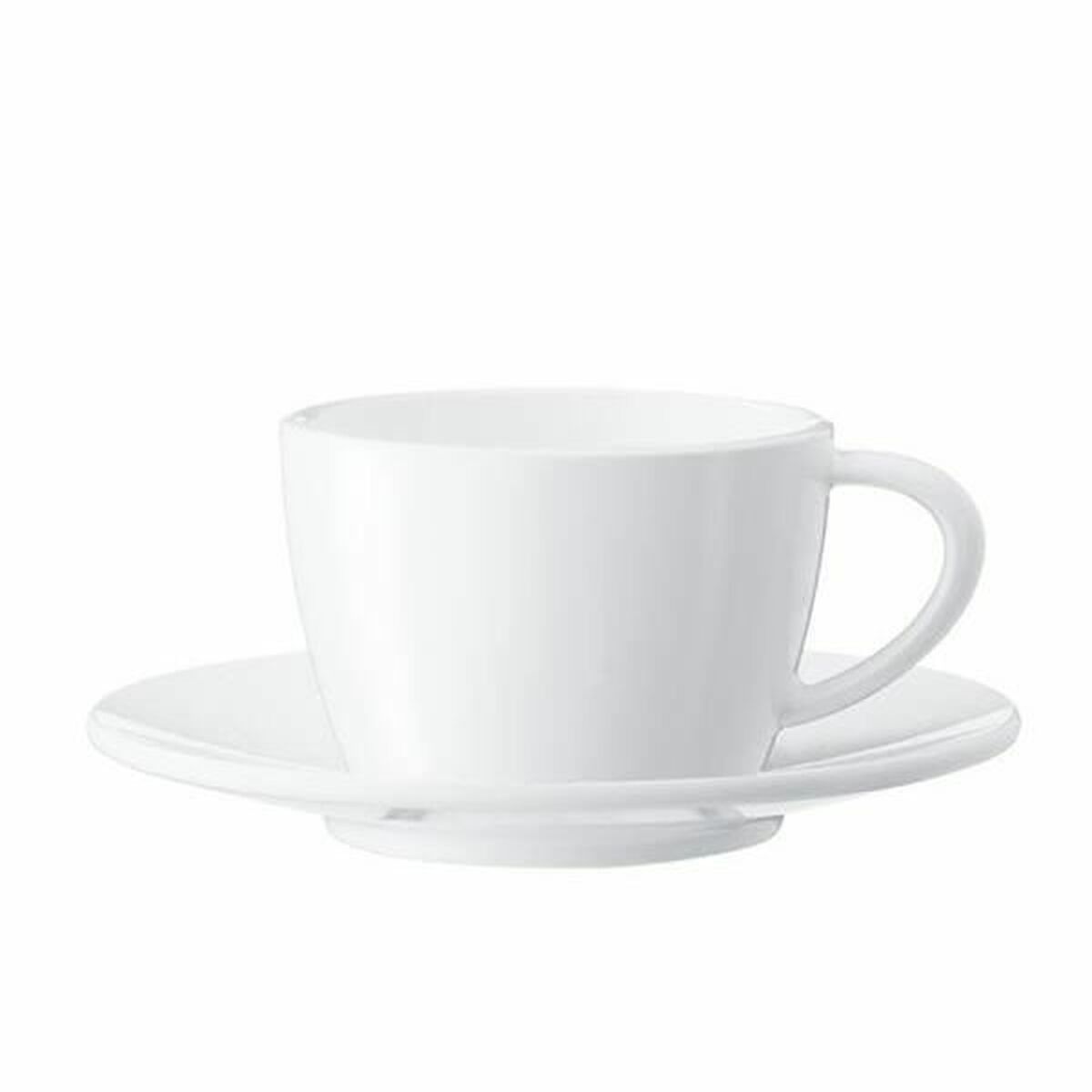 Juego de 2 Tazas de Café Jura Cappucino 170 ml Blanco Porcelana 2 Piezas (2 Unidades)