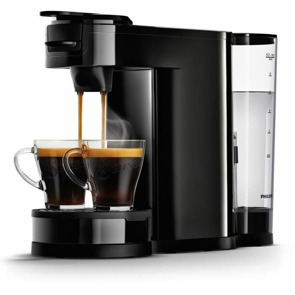 Cafetera de Cápsulas Philips SENSEO SWITCH HD6592/65 noir 1 bar 1450 W