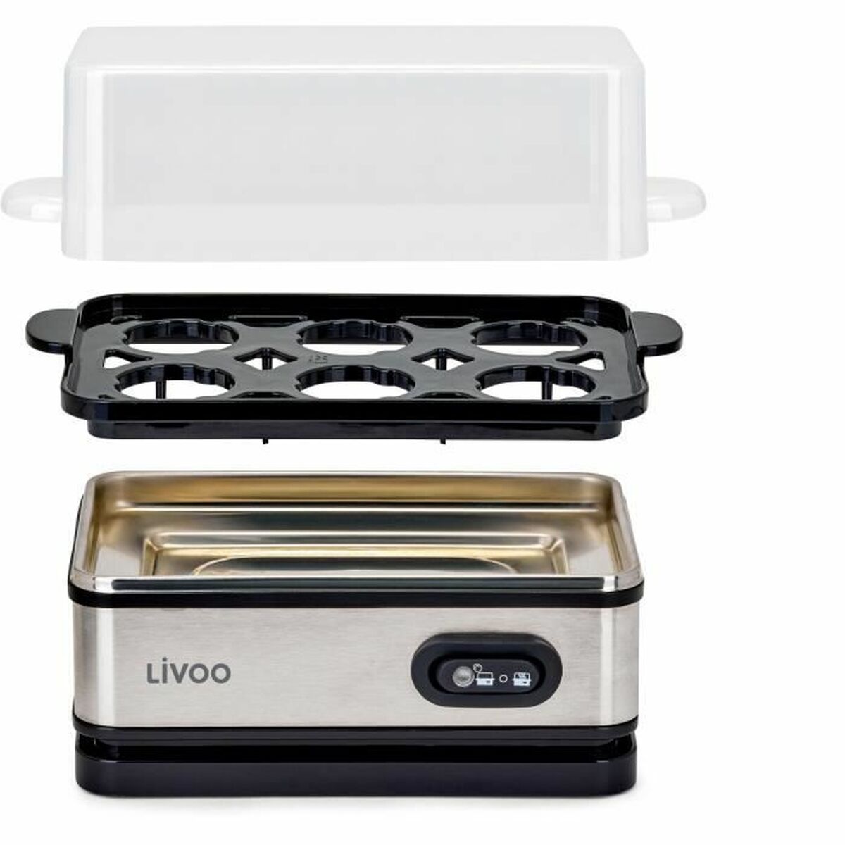 Hervidor de huevos Livoo DOC290 Acero 400 W