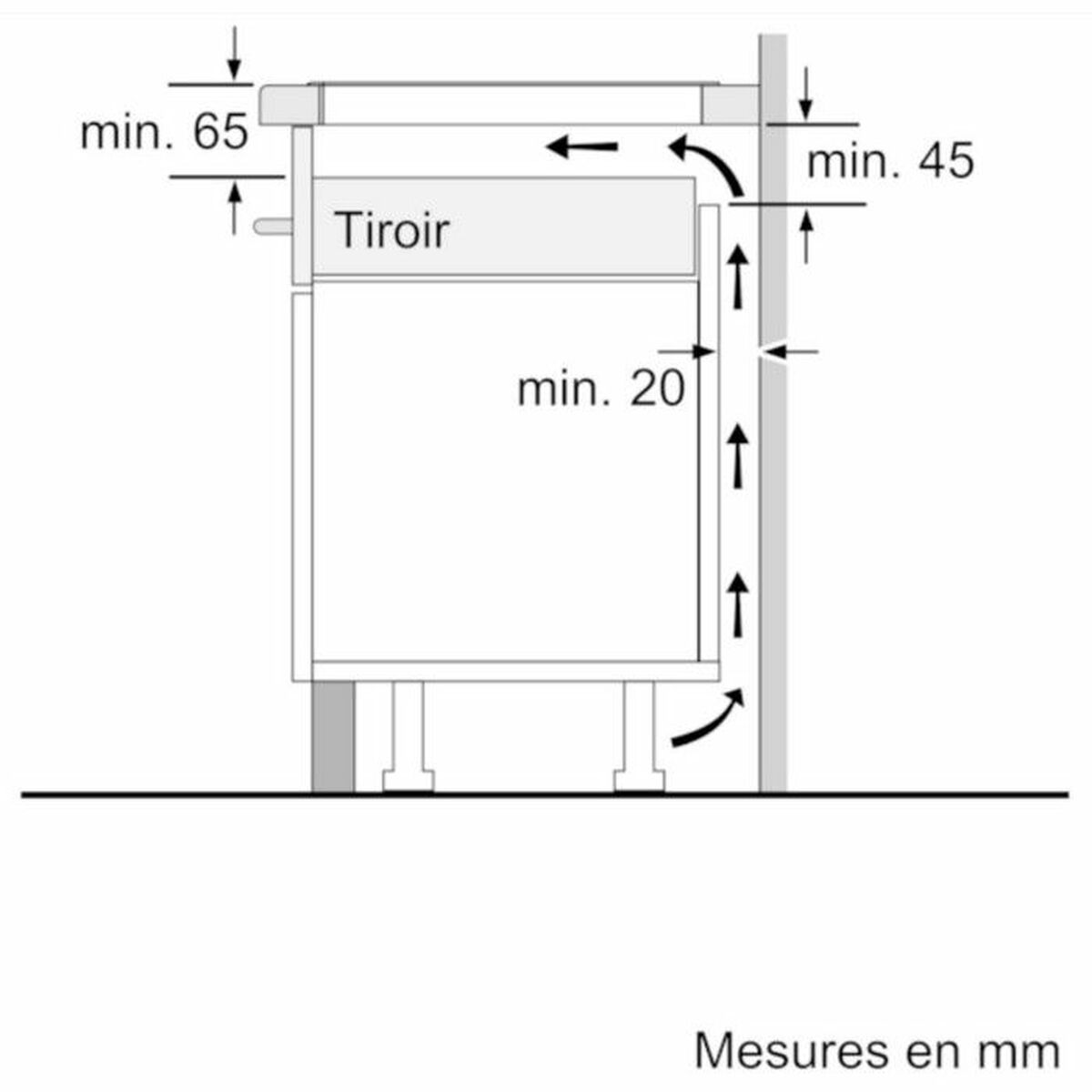Placa de Inducción BOSCH PUC611AA5E 60 cm 4600 W