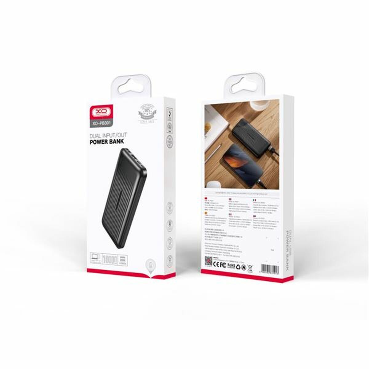 Powerbank XO Negro 10000 mAh