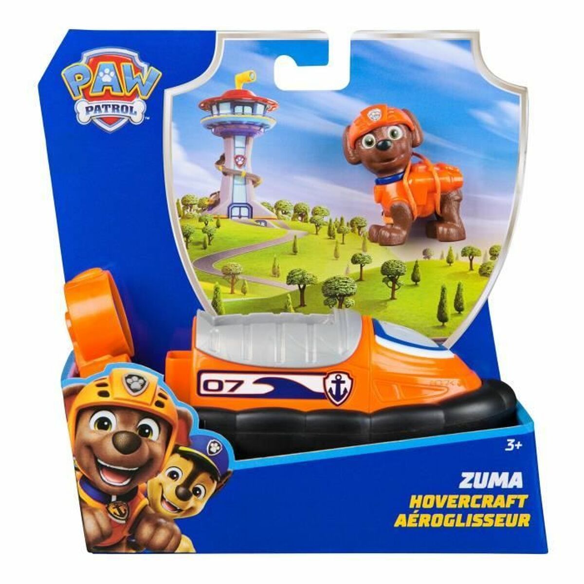 Figura de Acción Spin Master ZUMA The Paw Patrol 2 Piezas