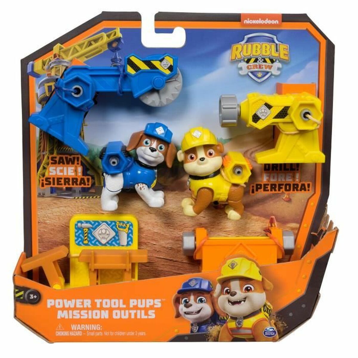 Figura de Acción Spin Master RUBEN The Paw Patrol 2 Piezas (2 Unidades)
