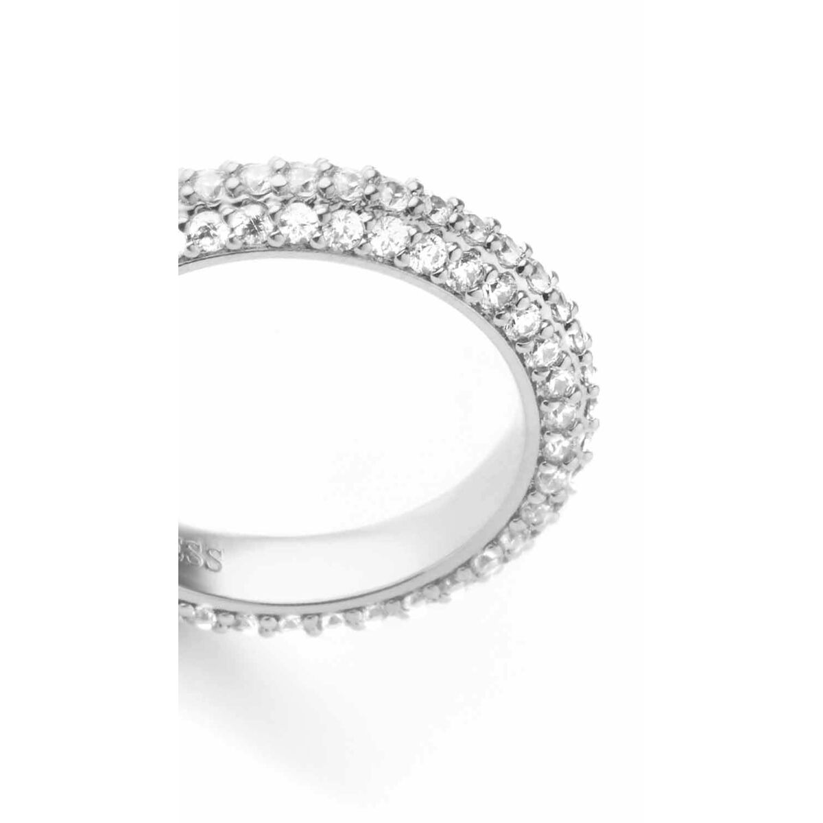 Anillo Mujer Guess JUBR04672JWRH52 12 Plateado