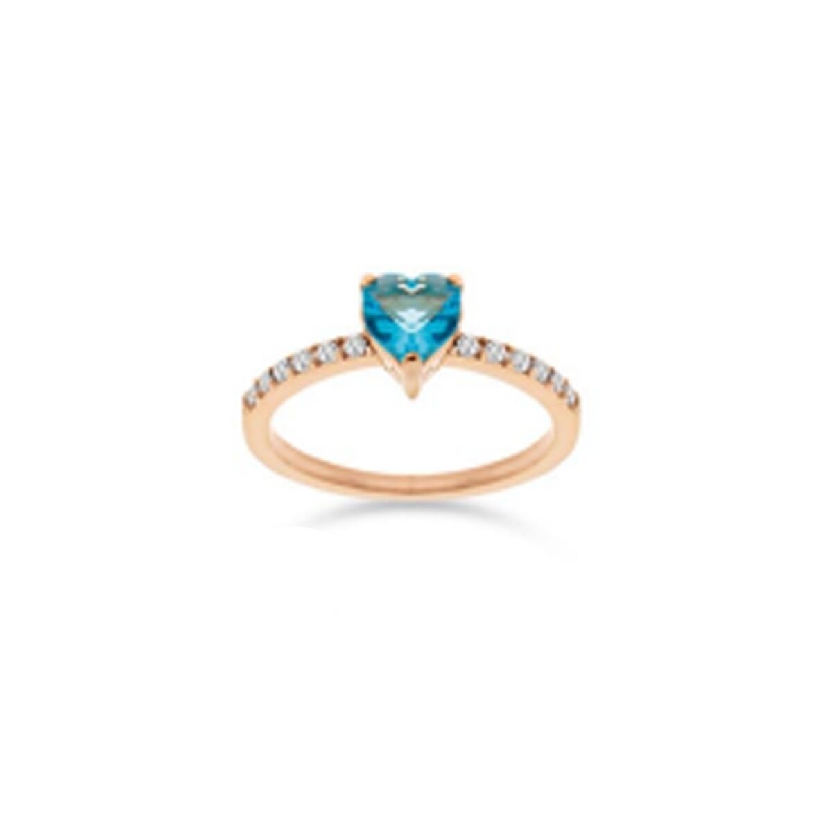 Anillo Mujer LIU JO LJ2440M14 14 Oro Rosa Azul