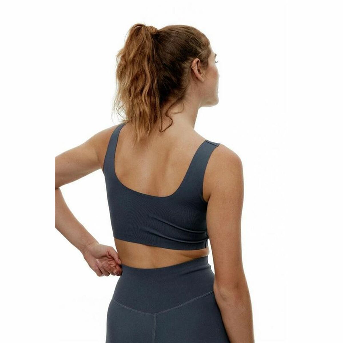 Top Deportivo de Mujer Black Limba TPONGR Gris oscuro