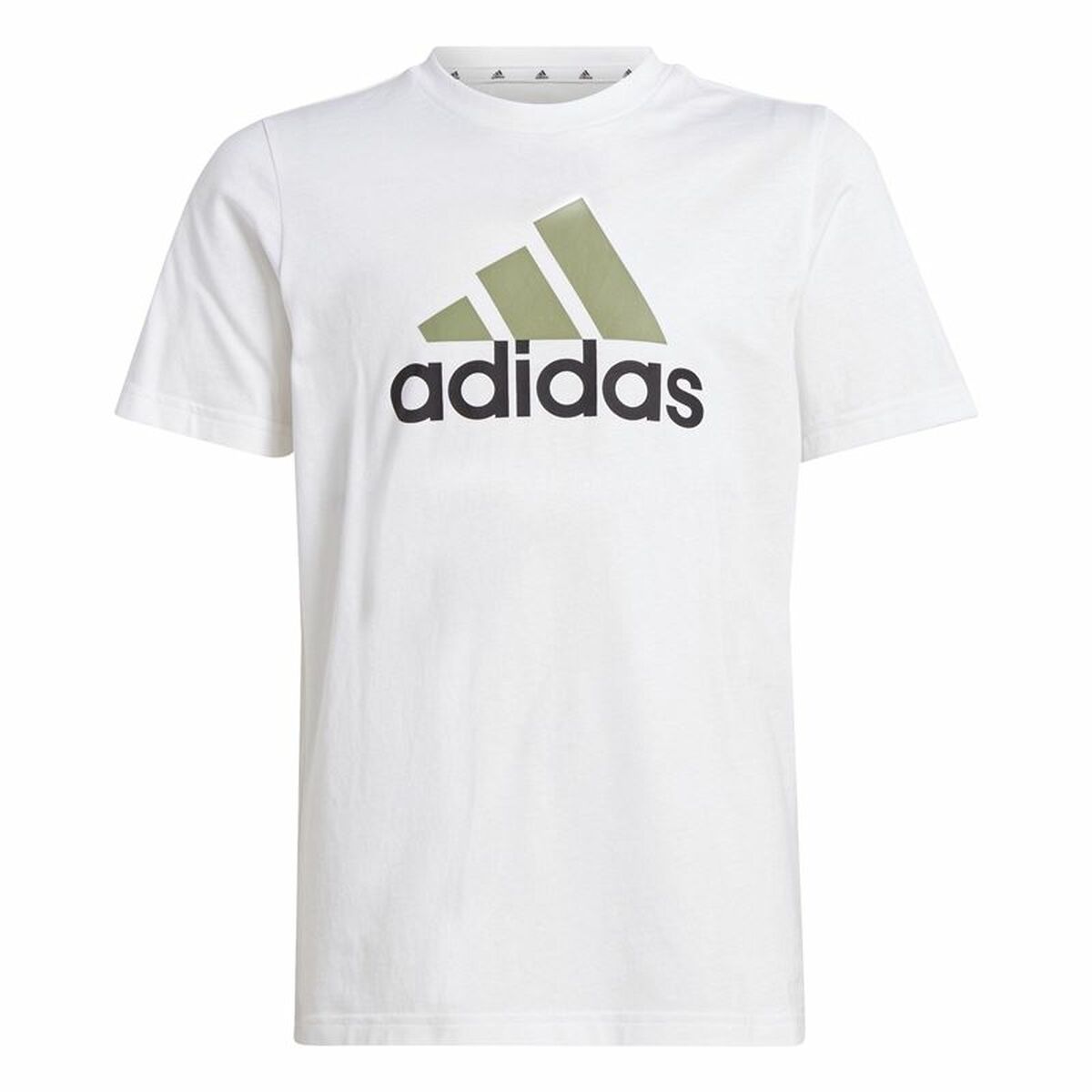 Camiseta de Manga Corta Unisex Adidas Essentials Blanco