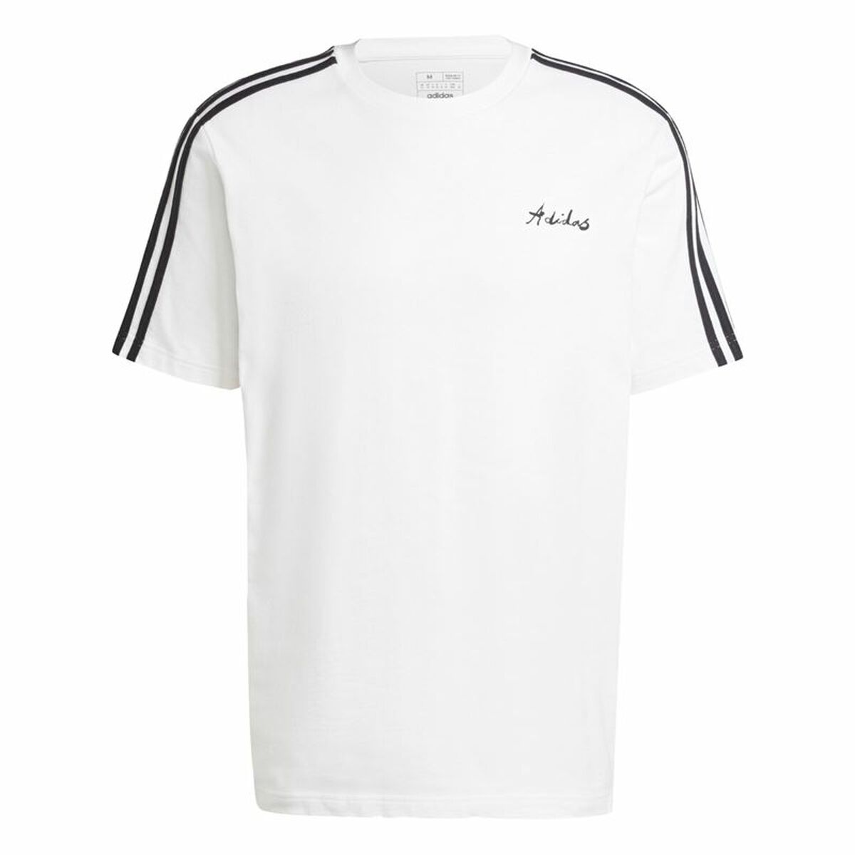 Camiseta de Manga Corta Hombre Adidas Gallery Graphic Blanco