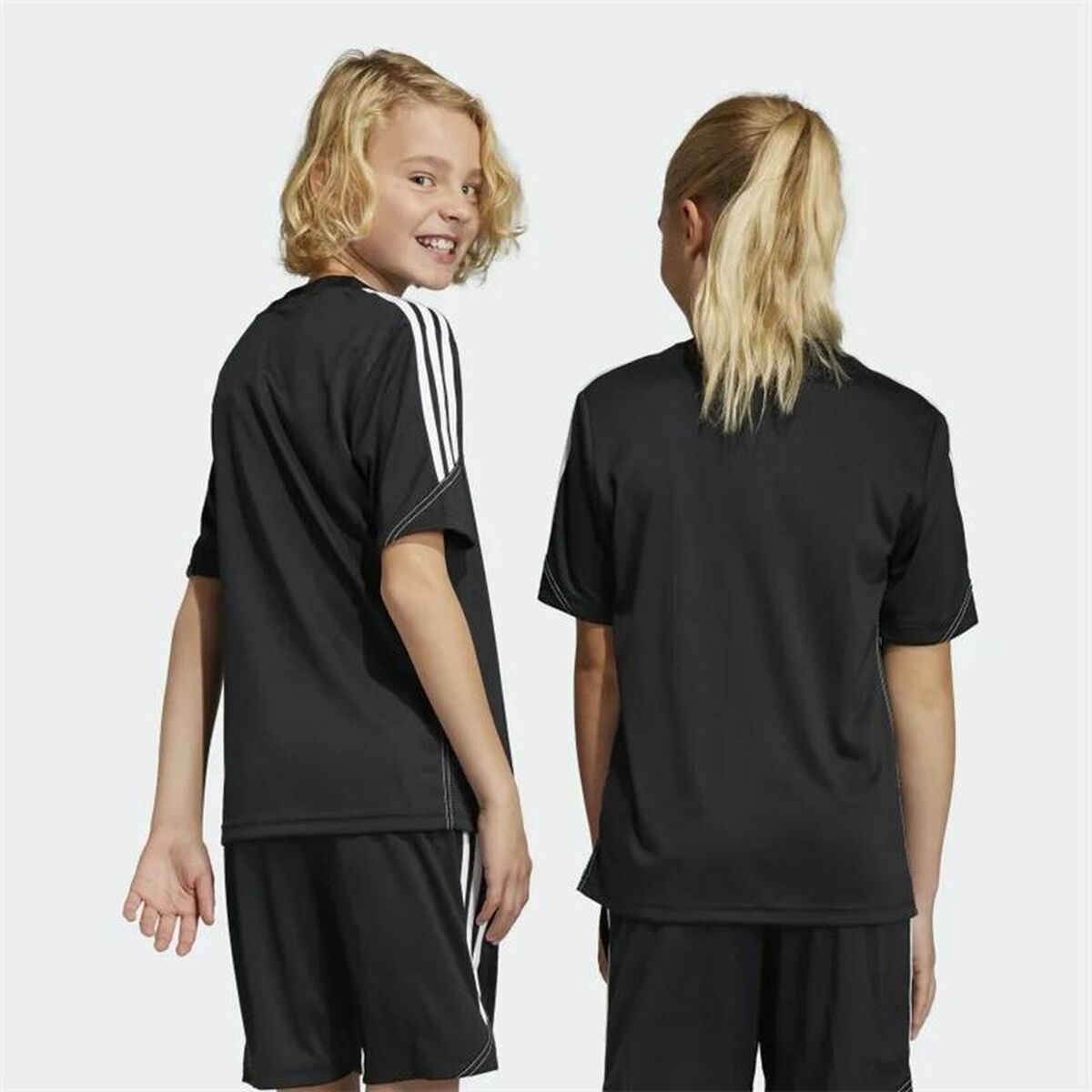 Camiseta de Fútbol Adidas Tiro23 Negro