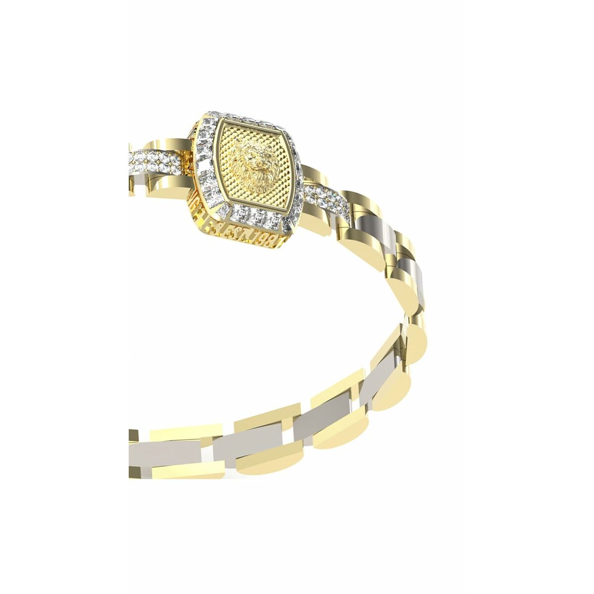 Pulsera Mujer Guess JUMB05003JWYGSTT-U Dorado