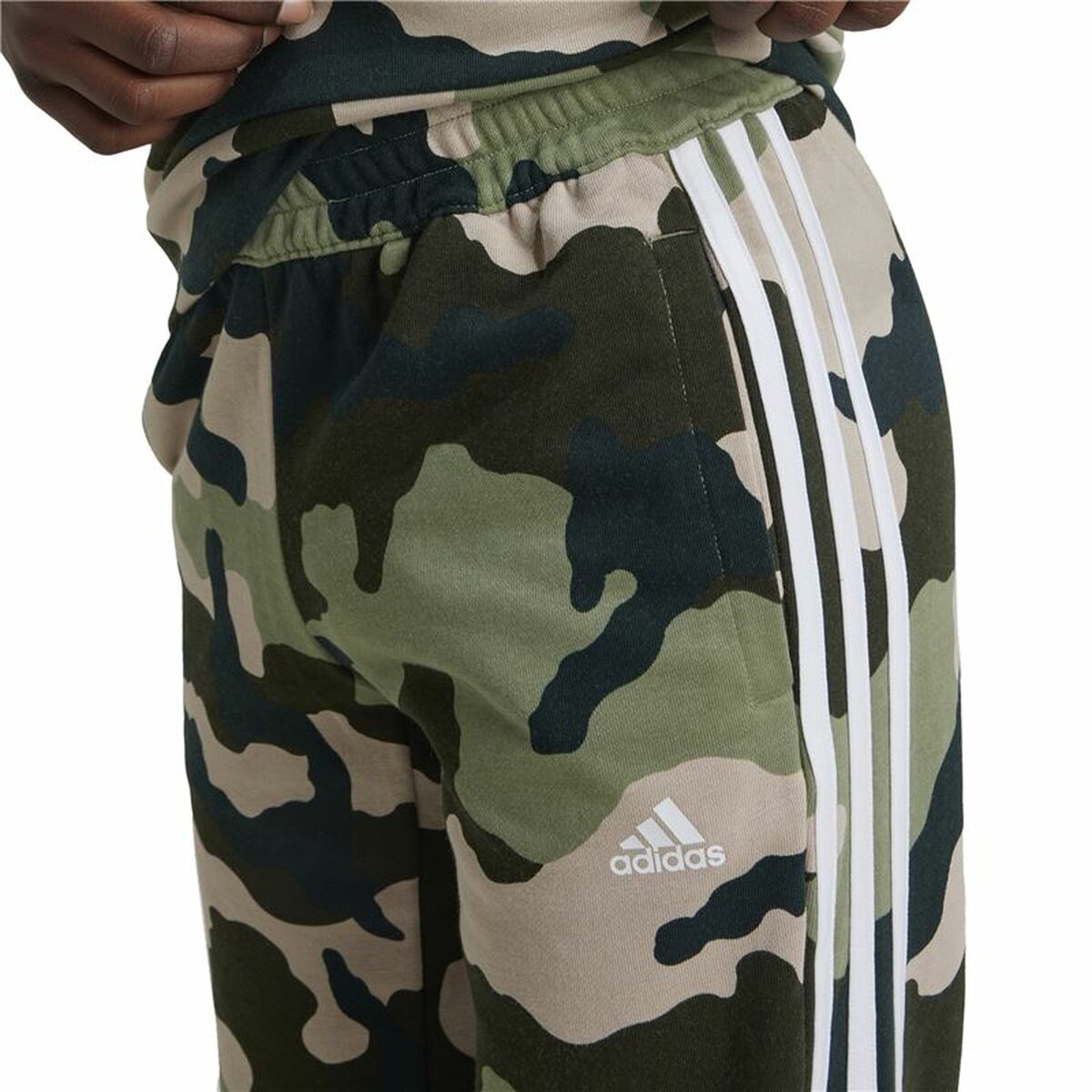 Pantalón Largo Deportivo Adidas Essentials Camuflaje Unisex