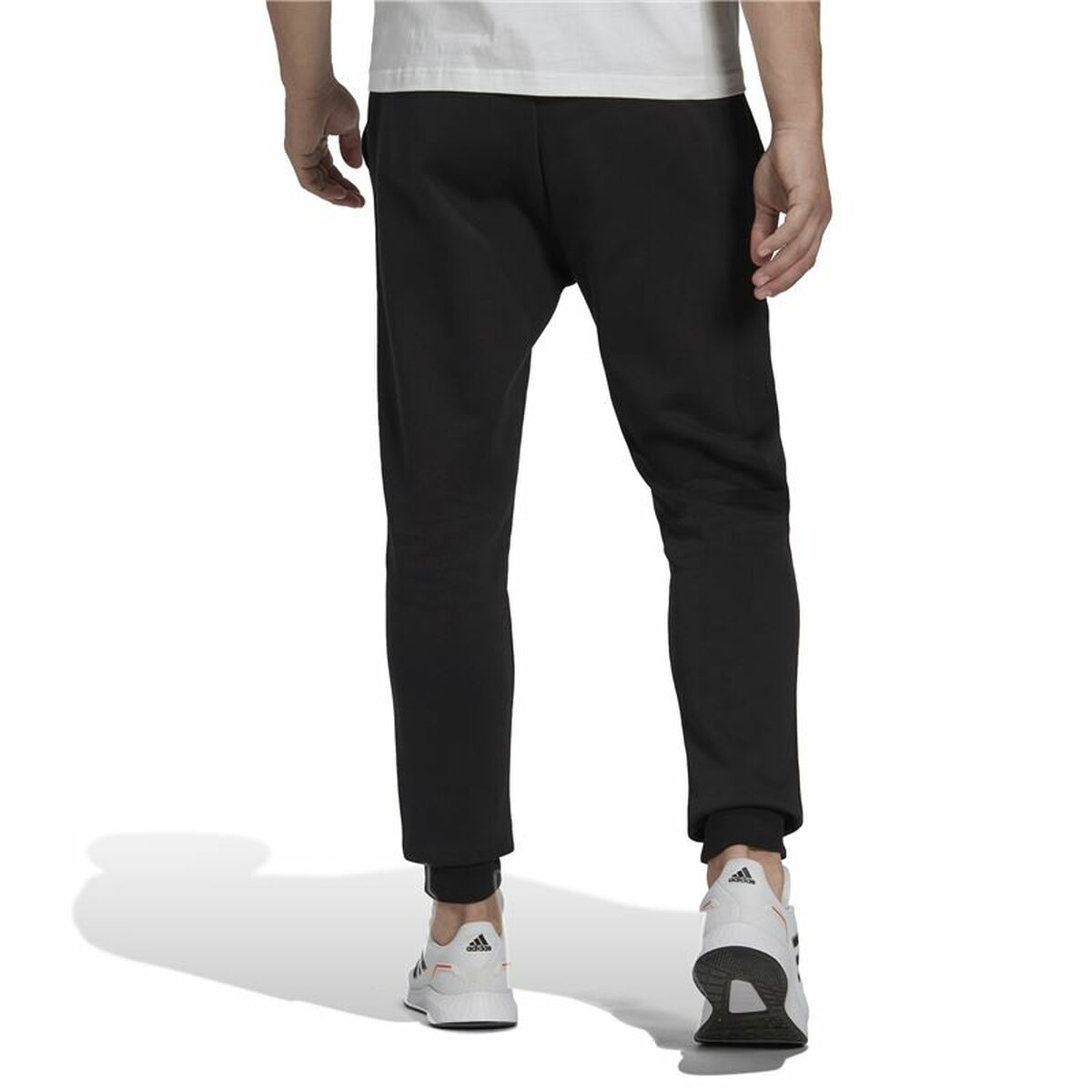 Pantalón Largo Deportivo Adidas Essentials Negro Hombre