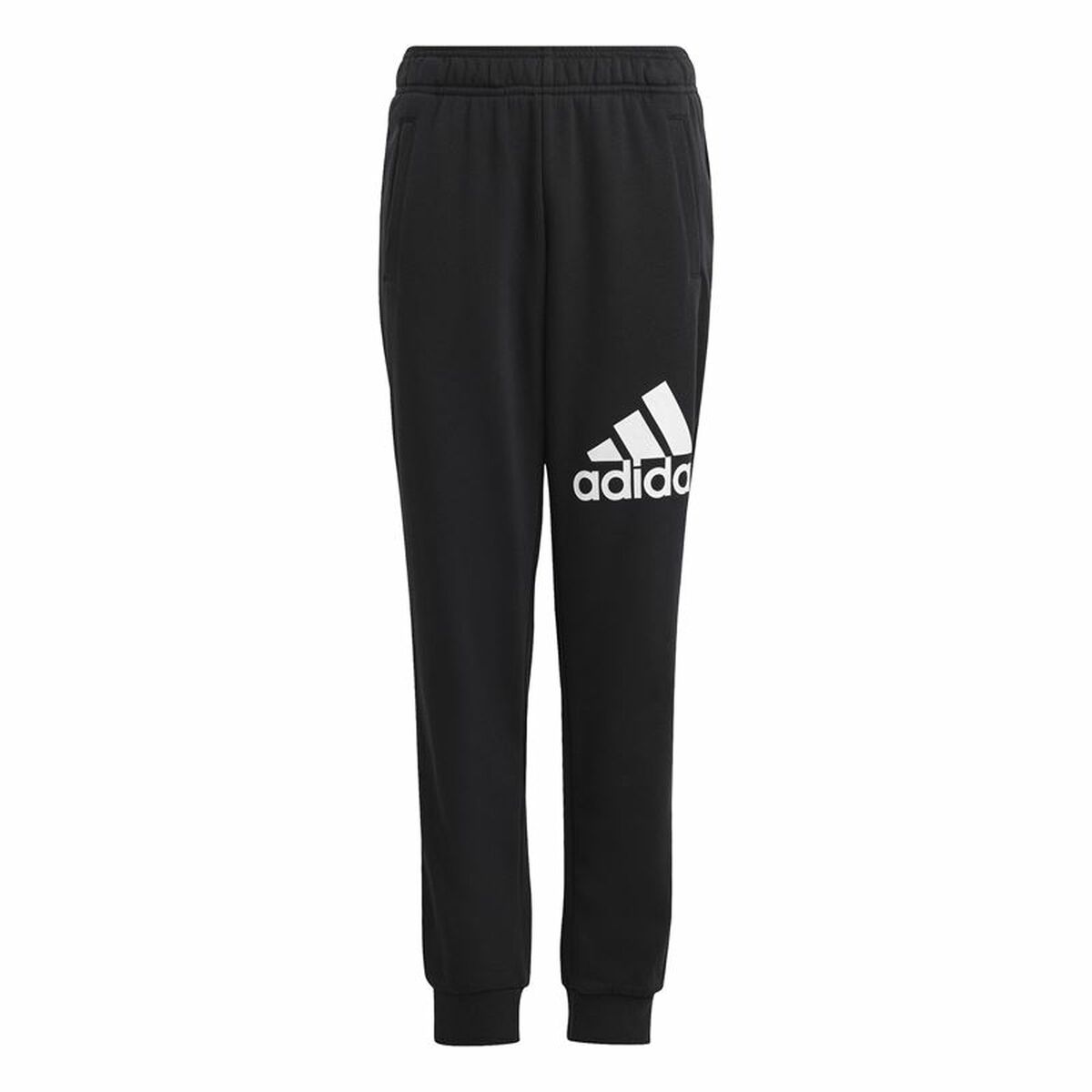 Pantalón Deportivo Infantil Adidas Fit Big Logo Negro