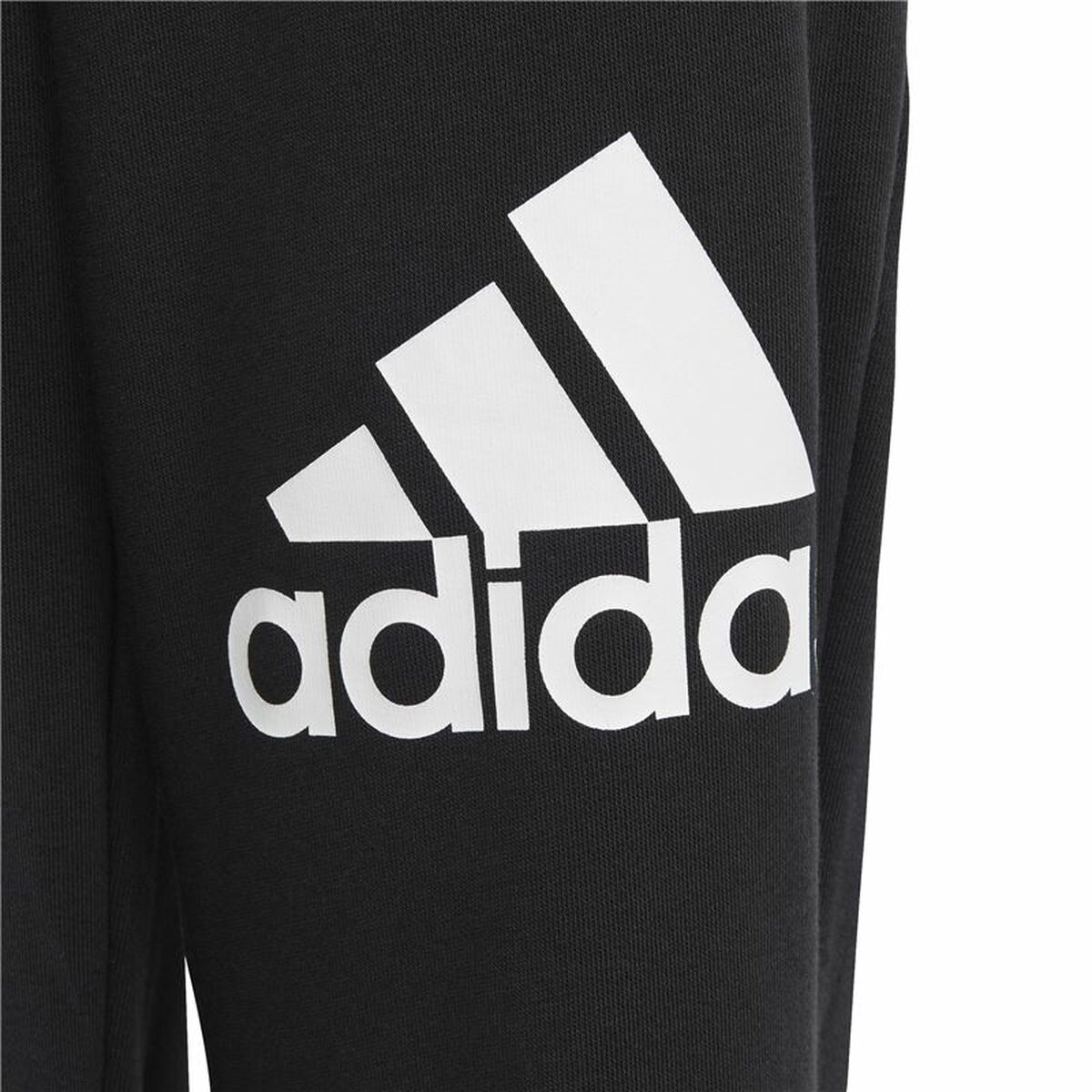 Pantalón Deportivo Infantil Adidas Fit Big Logo Negro