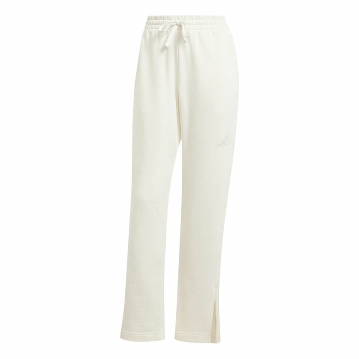 Pantalón Largo Deportivo Adidas All Szn French Terry Blanco Mujer