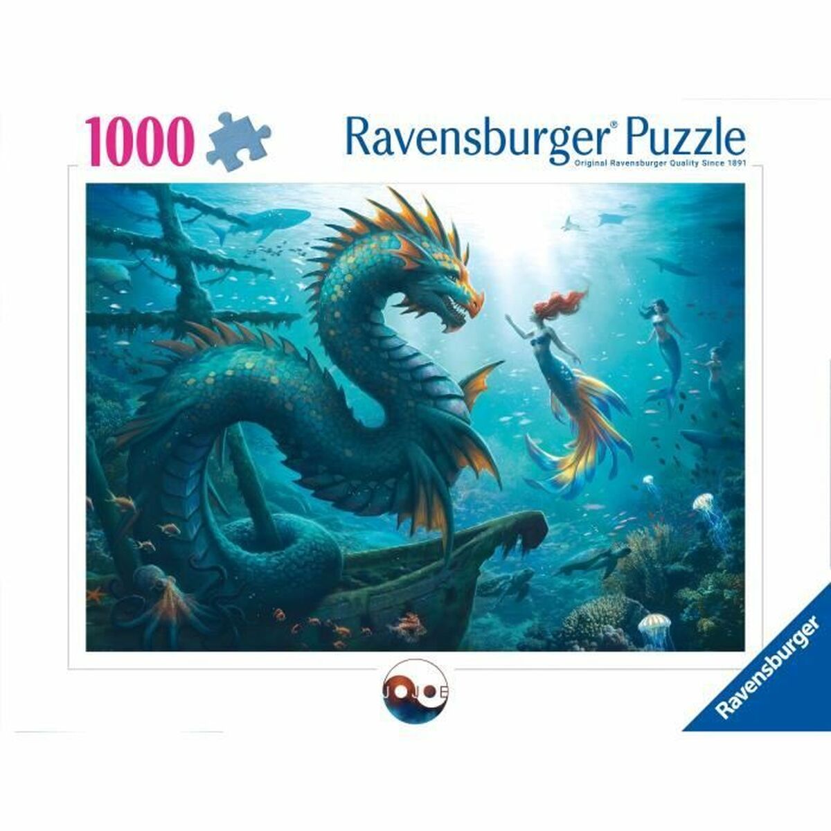 Puzzle Ravensburger Monster 12001434 1000 Piezas