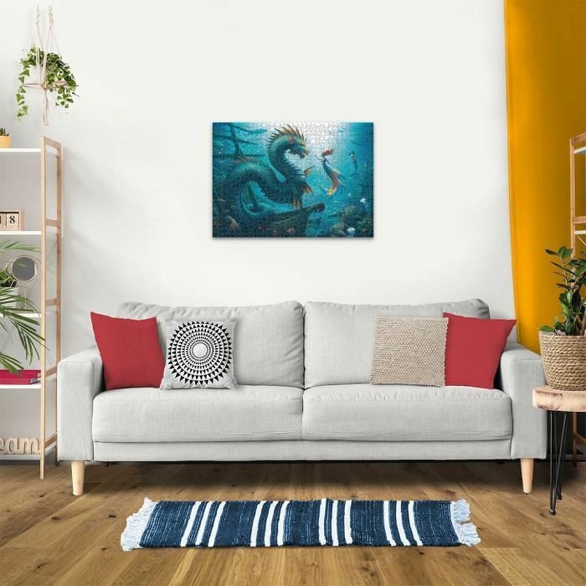 Puzzle Ravensburger Monster 12001434 1000 Piezas