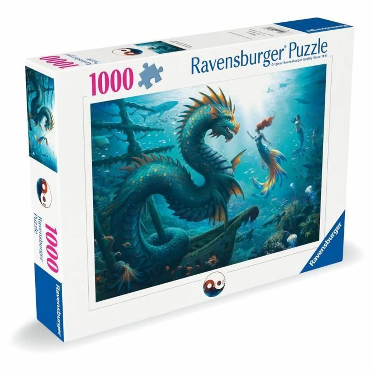 Puzzle Ravensburger Monster 12001434 1000 Piezas