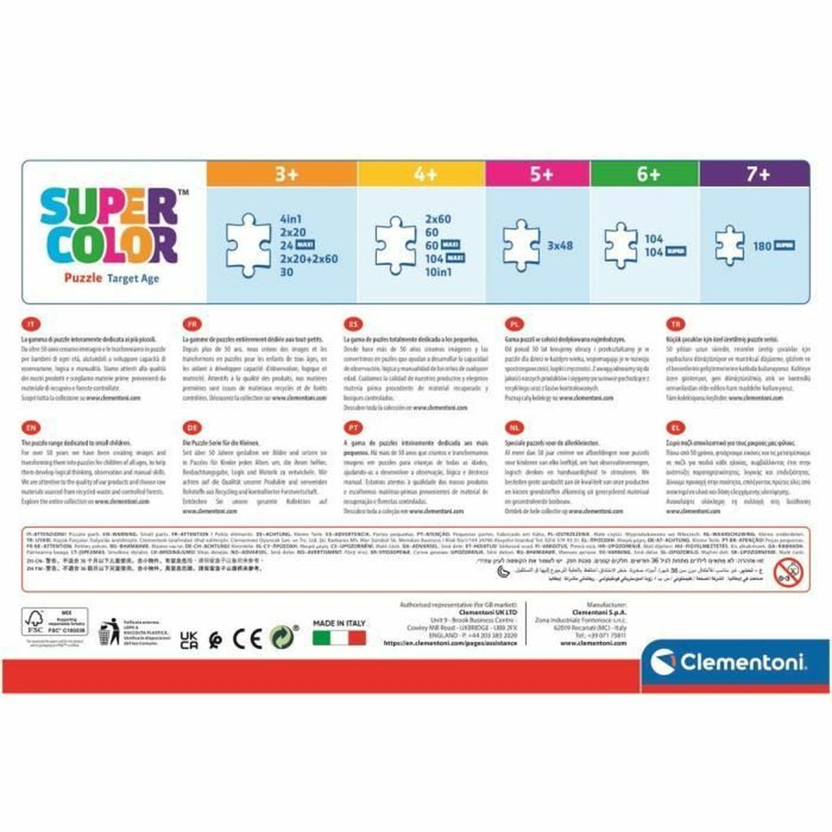 Puzzle Clementoni (24 Unidades)