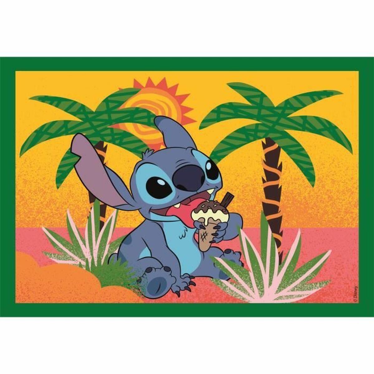 Puzzle Clementoni Stitch (4 Unidades)