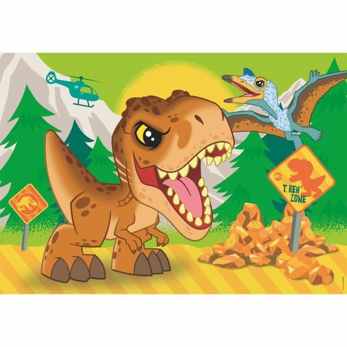 Puzzle Clementoni Jurassic World (2 Unidades)