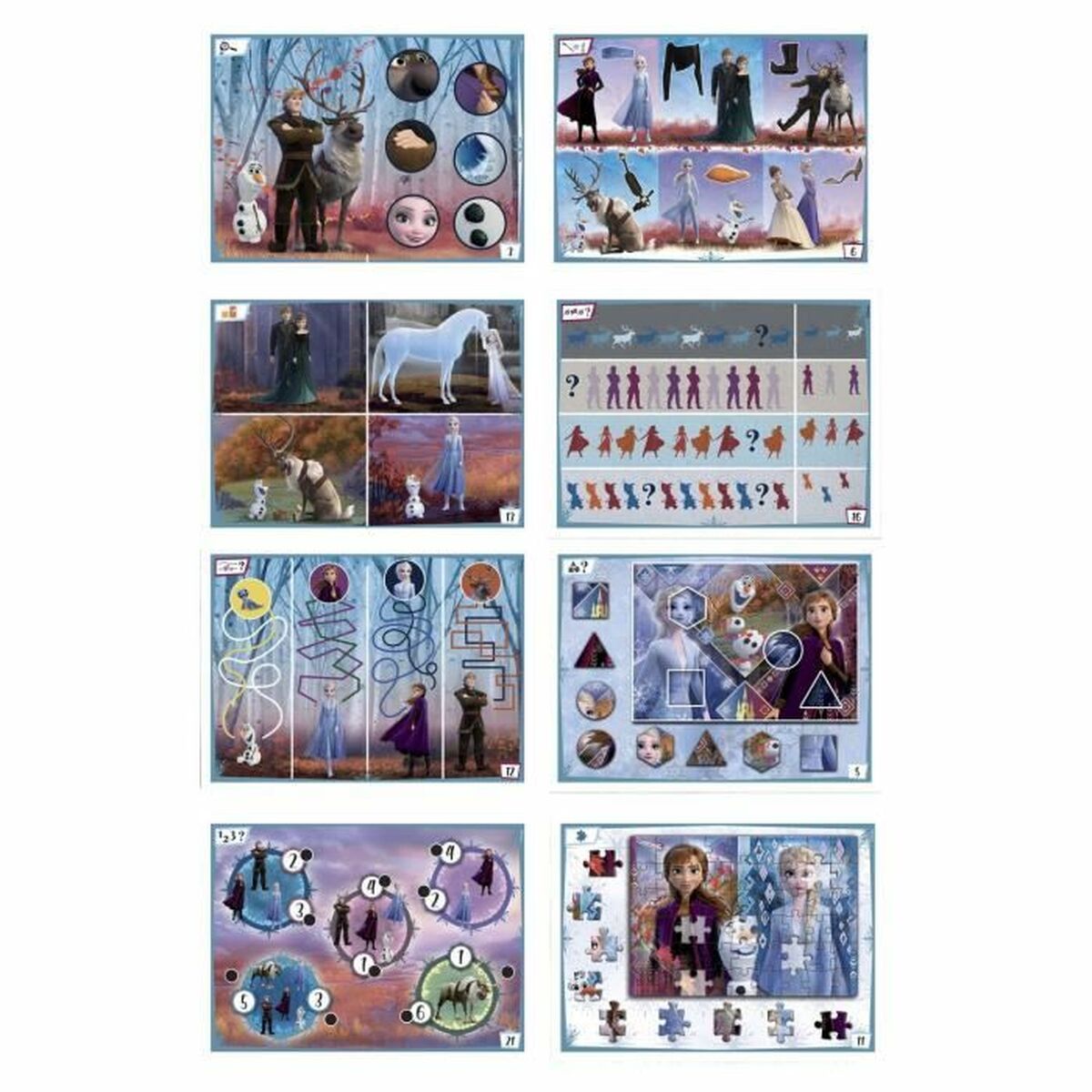 Puzzle Clementoni Quizzy - Frozen