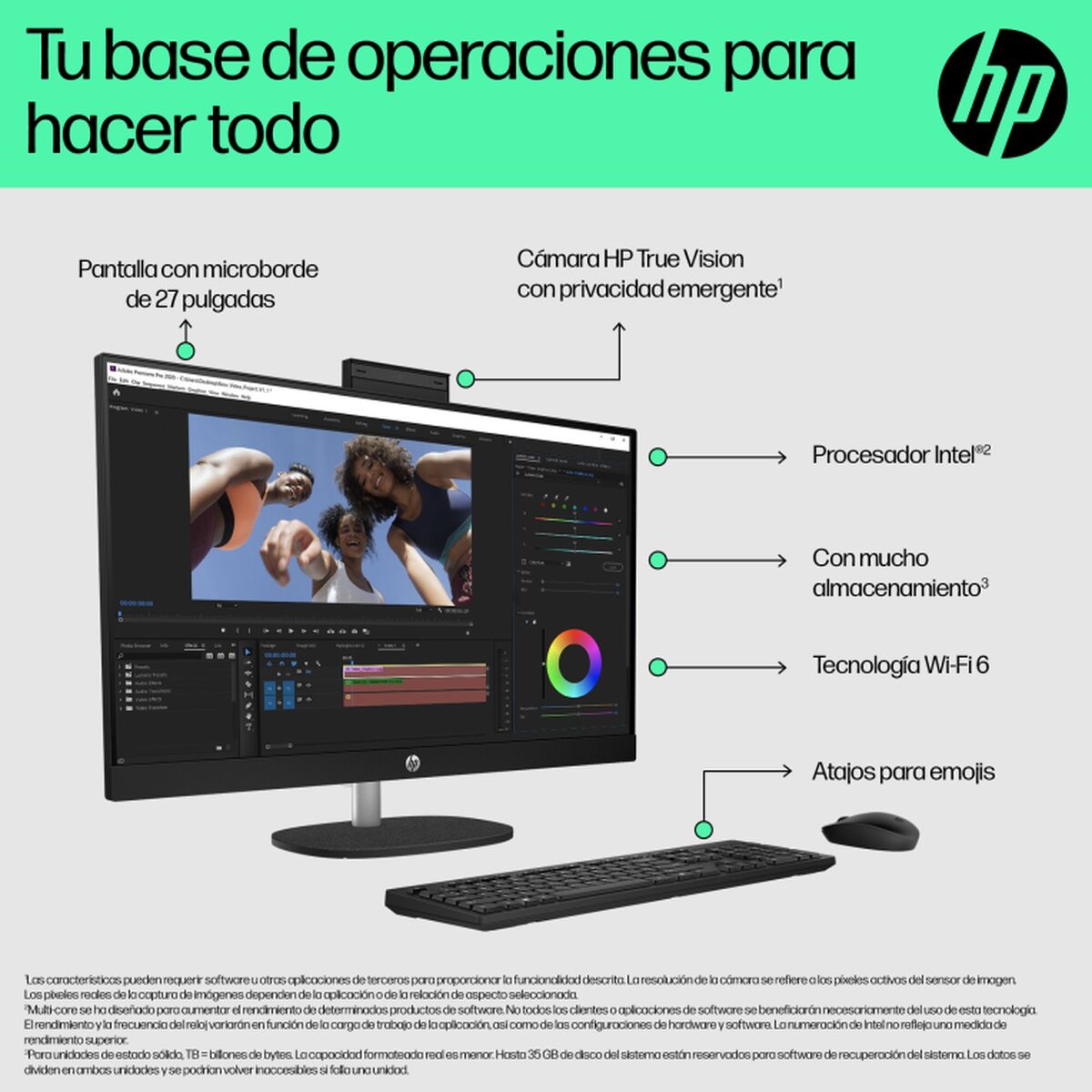 PC de Sobremesa HP B9GN4EA Intel Core i5-1335U 16 GB RAM 1 TB SSD