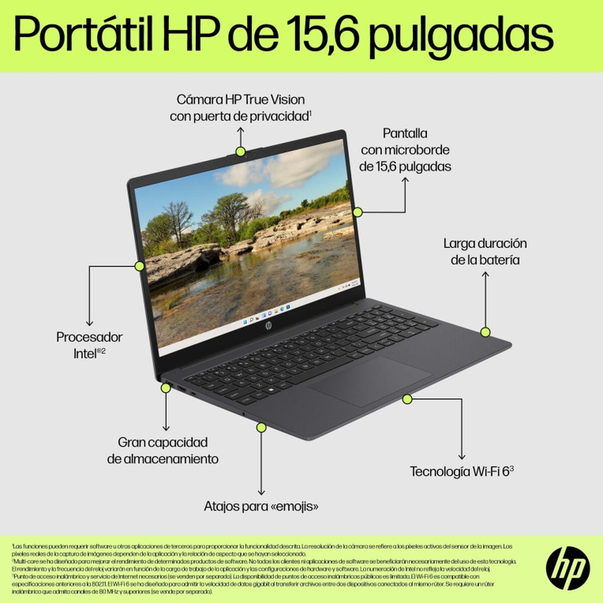 Laptop HP B9FQ7EA