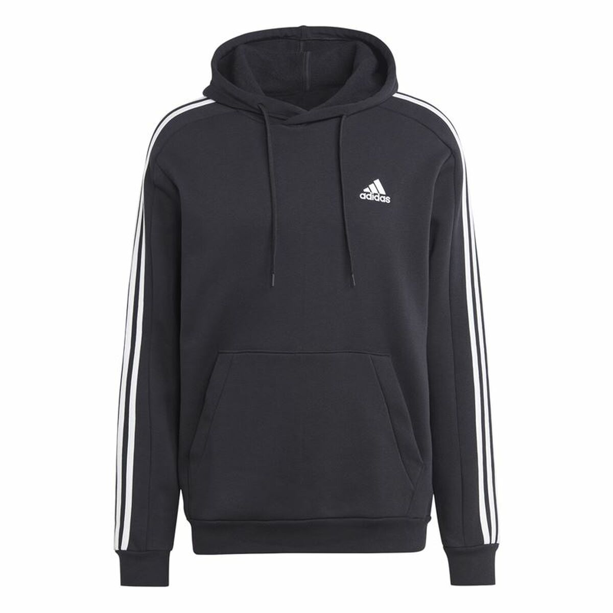 Sudadera con Capucha Hombre Adidas Negro