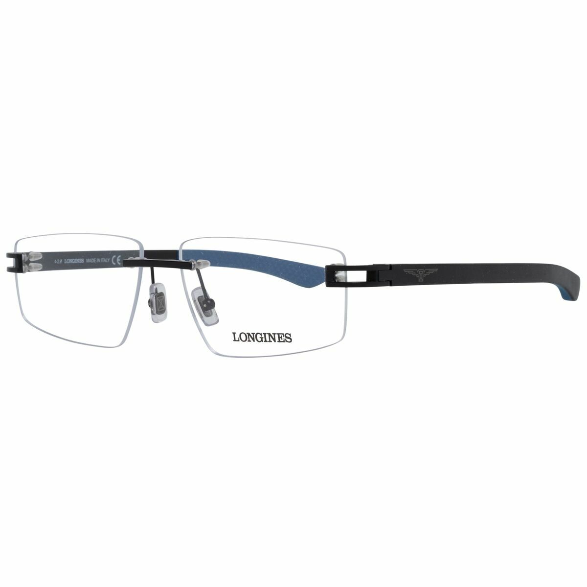 Montura de Gafas Hombre Longines LG5007-H-56002 Negro ø 56 mm