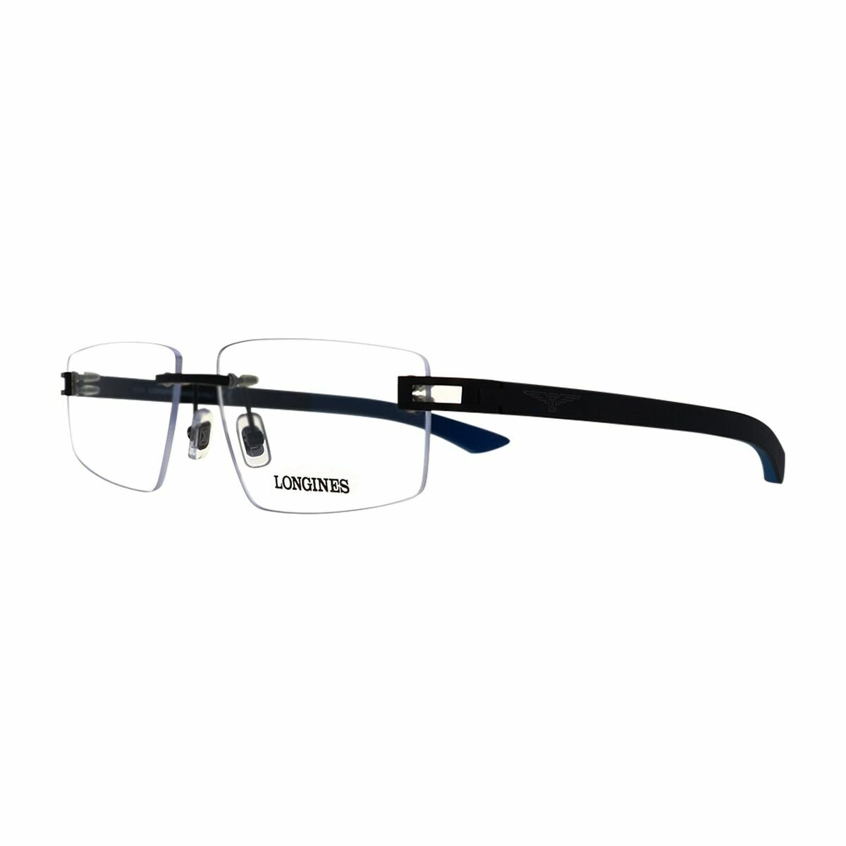 Montura de Gafas Hombre Longines LG5007-H-56002 Negro ø 56 mm