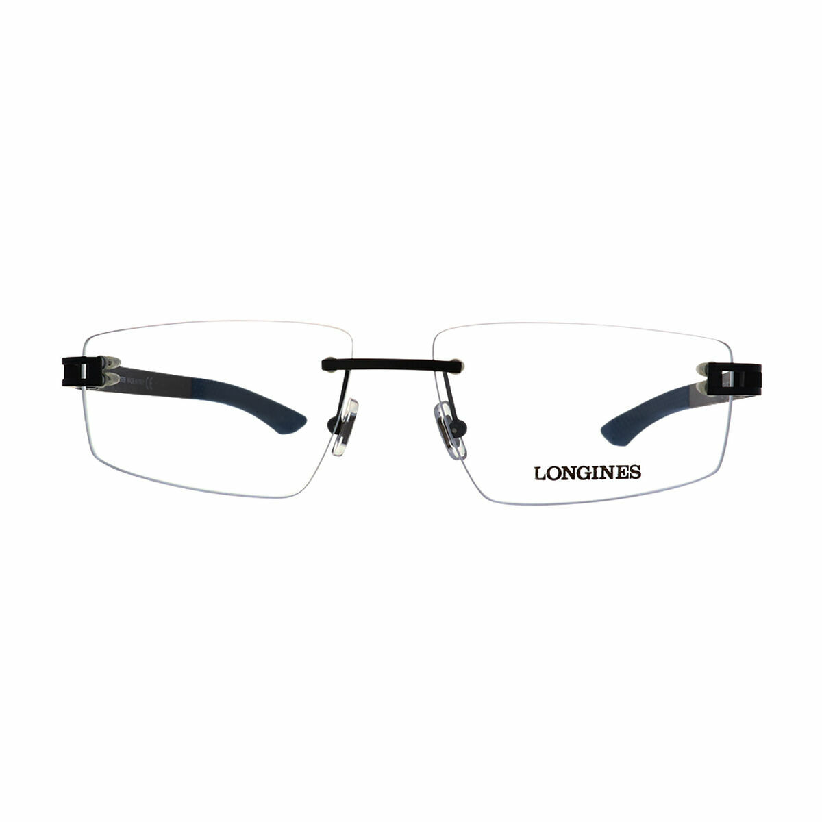Montura de Gafas Hombre Longines LG5007-H-56002 Negro ø 56 mm