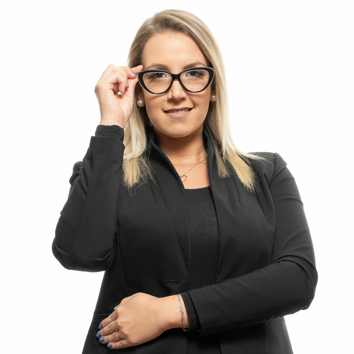 Montura de Gafas Mujer Emilio Pucci EP5096-55003 Ø 55 mm