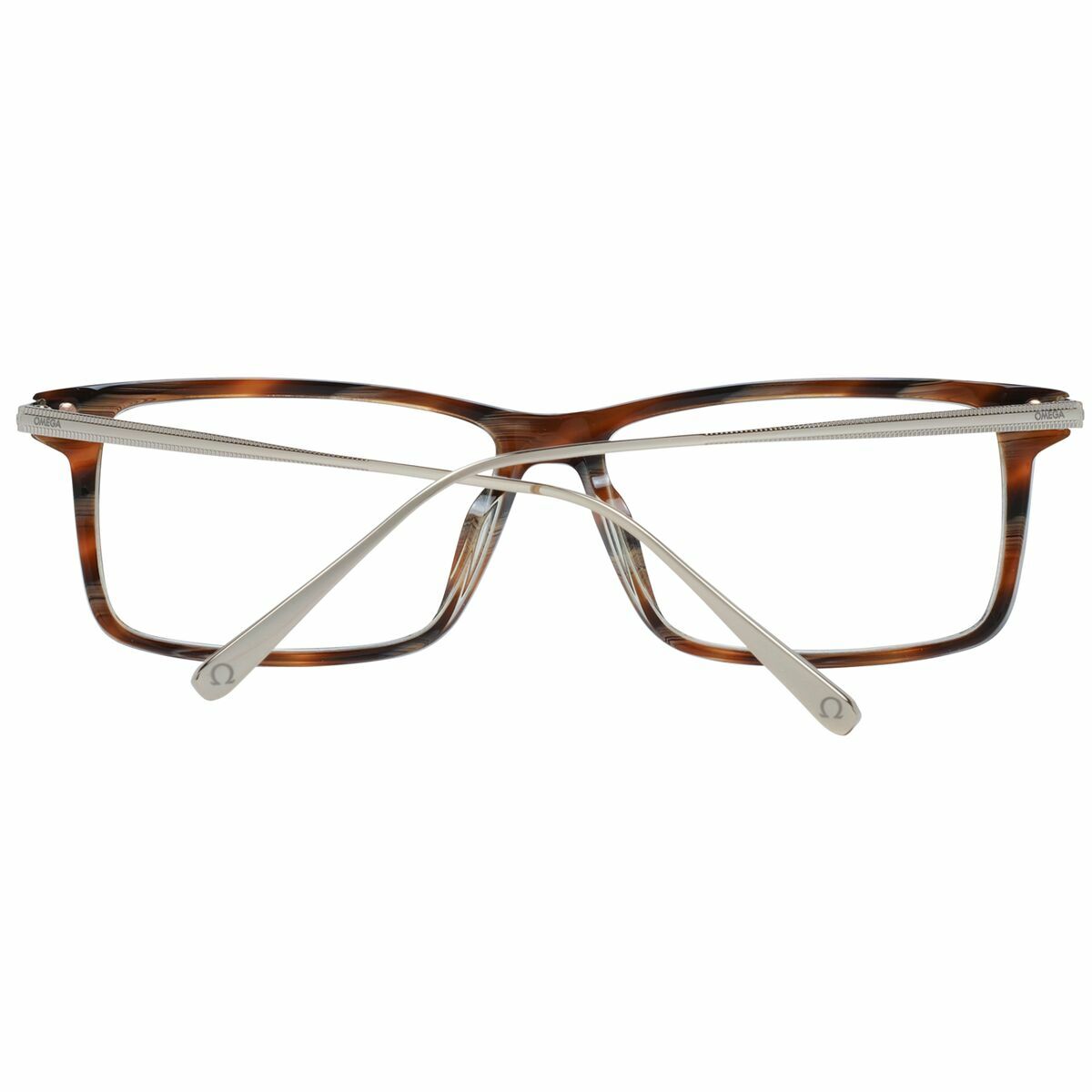 Montura de Gafas Hombre Omega OM5014-58056 Marrón ø 58 mm