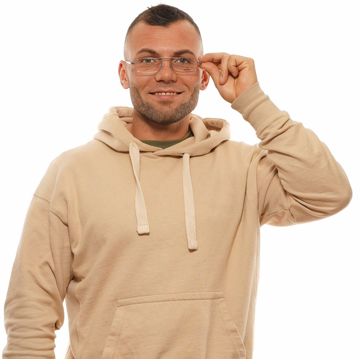 Montura de Gafas Hombre Omega OM5011-54016 Gris ø 54 mm