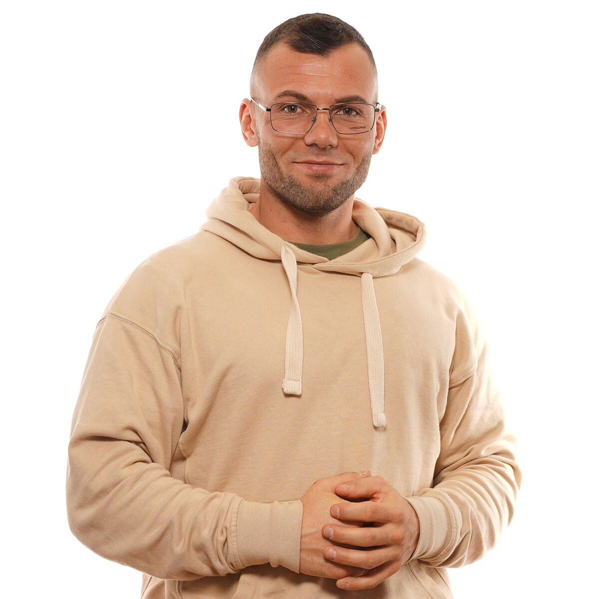 Montura de Gafas Hombre Longines LG5017-H-57008 Gris ø 57 mm