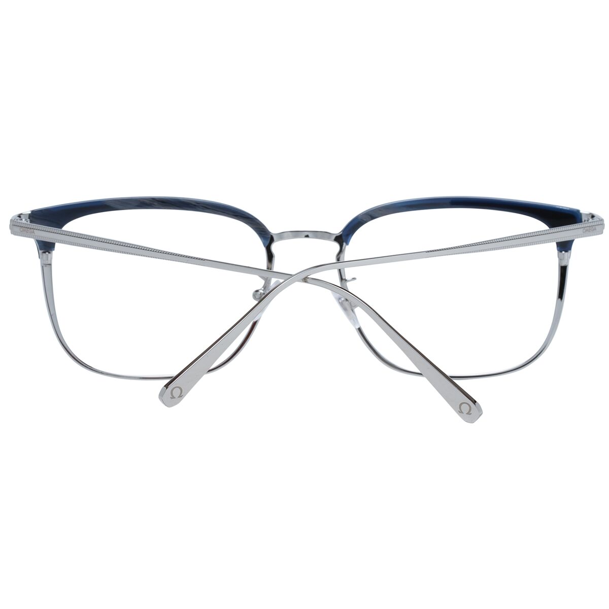 Montura de Gafas Hombre Omega OM5018-H-55092 Azul Ø 55 mm