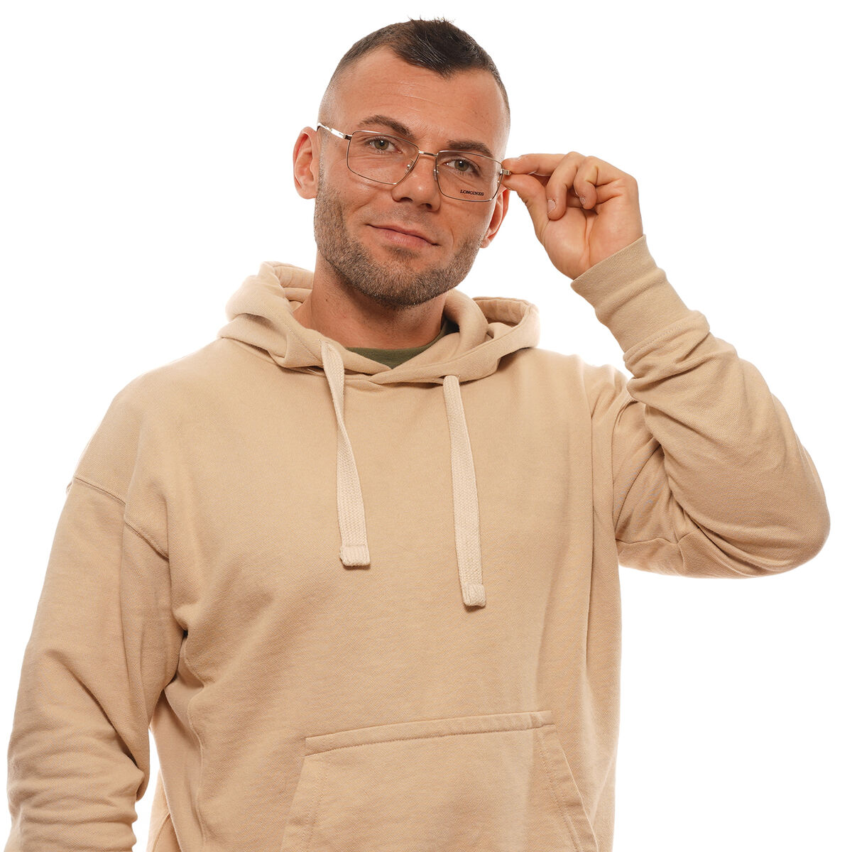 Montura de Gafas Hombre Longines LG5017-H-57032 Dorado ø 57 mm