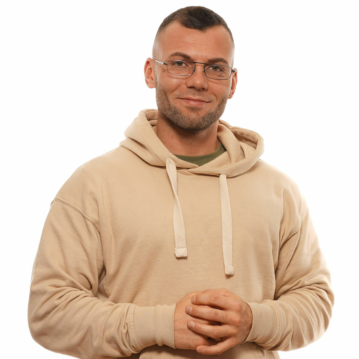 Montura de Gafas Hombre Omega OM5011-54008 Gris ø 54 mm