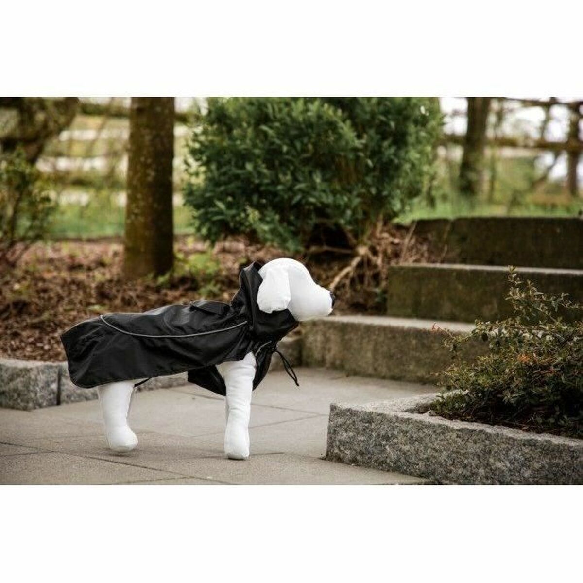 Chubasquero para Perro Kerbl Negro L 45 cm